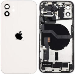 Apple iPhone 12 - Carcasă Spate cu Piese Mici (White), White