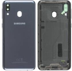 Samsung Galaxy M20 M205F - Carcasă Baterie (Charcoal Black) - GH82-18932A Genuine Service Pack, Black