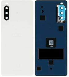 Sony Xperia 10 III - Carcasă Baterie (White) - A5034098A Genuine Service Pack, Alb
