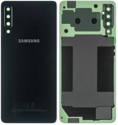 Samsung Galaxy A7 A750F (2018) - Carcasă Baterie (Black) - GH82-17829A, GH82-17833A Genuine Service Pack, Black