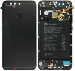 Huawei Honor 8 Pro DUK-L09 - Carcasă Baterie + Baterie (Black) - 02351FVM Genuine Service Pack, Black