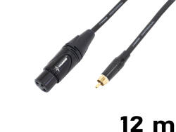 Thunder Germany CX54-12m jelkábel (RCA - XLR mama) - mkaudio