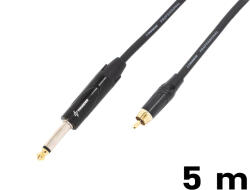 Thunder Germany GX95-5m jelkábel (6, 3 mm Jack - RCA) - mkaudio
