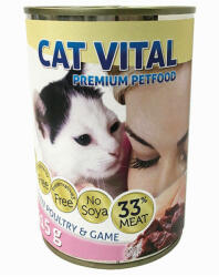 Cat Vital Cat Vital kitten konzerv baromfi-vad 6x415g
