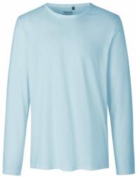 Neutral Tricou cu mânecă lungă pentru bărbați din bumbac organic Fairtrade - Deschisă albastră | XXXL (NE-O61050-1000329309)