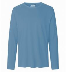 Neutral Tricou cu mânecă lungă pentru bărbați din bumbac organic Fairtrade - Dusty indigo | 2XL (NE-O61050-1000303954)