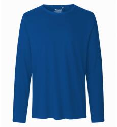 Neutral Tricou cu mânecă lungă pentru bărbați din bumbac organic Fairtrade - Albastru regal | XXXL (NE-O61050-1000237254)