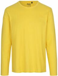 Neutral Tricou cu mânecă lungă pentru bărbați din bumbac organic Fairtrade - Galbenă | XXL (NE-O61050-1000237235)