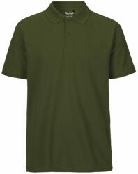 Neutral Tricou polo pentru bărbați din bumbac organic Fairtrade Clasic - Military | XS (NE-O20080-1000303739)