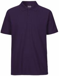 Neutral Tricou polo pentru bărbați din bumbac organic Fairtrade Clasic - Violet | XS (NE-O20080-1000303725)