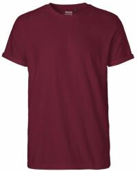 Neutral Tricou pentru bărbați din bumbac organic Fairtrade - Bordeaux | XL (NE-O60012-1000303905)