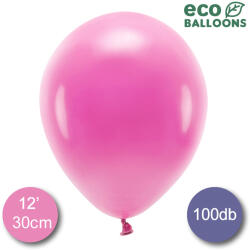 PartyDeco S. r. o ECO lufi, latex, 30cm 100 db, pasztel fuxia
