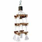 TRIXIE Natural Living Tower with Rope - играчка 34 см