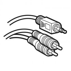 Legrand 051405 3.5 Jack - 2xRCA kábel csatlakozóval szerelt 2 méter ( Legrand 051405 ) (051405)