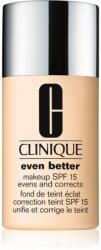 Clinique Even Better Makeup SPF 15 Evens and Corrects fard corector SPF 15 culoare WN 04 Bone 30 ml