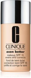 Clinique Even Better Makeup SPF 15 Evens and Corrects fard corector SPF 15 culoare CN 40 Cream Chamois 30 ml