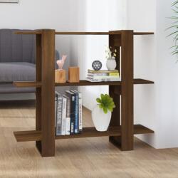 vidaXL Bibliotecă/Separator cameră, stejar maro, 100x30x87 cm (813568) Biblioteca