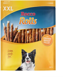 Rocco 1kg Rocco Roll rágótekercs kutyasnack-mix: csirkemell, kacsamell, hal