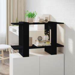 vidaXL Bibliotecă/Separator cameră, negru, 80x30x51 cm (811593) Biblioteca