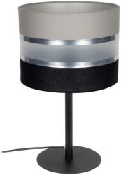 BELIS Asztali lámpa CORAL 1xE27/60W/230V fekete/szürke BE0689 (BE0689)