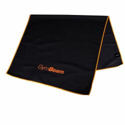 GymBeam Gyorsan száradó sporttörölköző Black/Orange