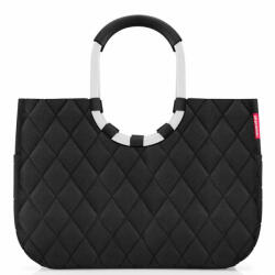 Reisenthel loopshopper L fekete steppelt női bevásárló táska (OR7059)