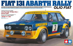 TAMIYA Fiat 131 Abarth Rally Olio 1: 20 makett autó (300020069) (300020069)