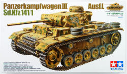 TAMIYA Panzerkampfwagen III Ausf. L Sd. Kfz. 14 1: 35 makett harcjármű (300035215) (300035215)