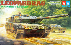 TAMIYA Leopard 2A6 Main Battle Tank 1: 35 makett harcjármű (300035271) (300035271)