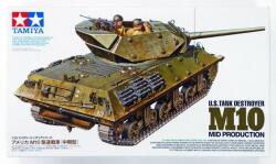 TAMIYA Tank Destroyer M10 Mid Production 1: 35 makett harcjármű (300035350) (300035350)