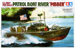 TAMIYA US Navy PBR31 MkII Patrol Boat River Pibber 1: 35 makett hajó (300035150) (300035150)
