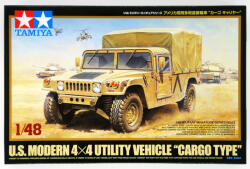 TAMIYA US Modern 4x4 Utility Vehicle Cargo Type 1: 48 makett harcjármű (300032563) (300032563)