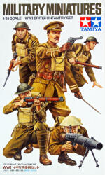TAMIYA British Infantry Set makett figura 1: 35 (300035339) (300035339)