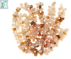 Opal Roz Margele Pietre Semipretioase Brioleta Fatetat - 10-13 x 7-8 mm