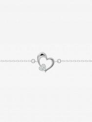 Preciosa Brățară din argint Tender Heart, inimă cu zirconiu cubic Preciosa 5339 00 - silvertime - 311,46 RON