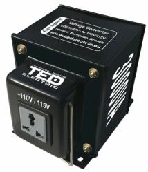 TED Electric Transformator de tensiune de la 230-220V la 110-115V 3000VA / 2400W