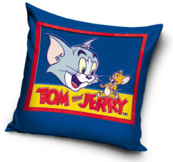 Carbotex Tom és Jerry párnahuzat 40x40 cm kék (CBX211014TJ)