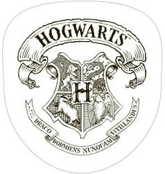 Carbotex Harry Potter formapárna, díszpárna hogwarts fehér (CBX544918)