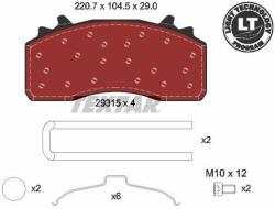 TEXTAR set placute frana, frana disc TEXTAR 2931501 (2931501)