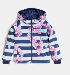 GUESS Двулицево преходно яке за момиче с цветя Guess