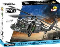 COBI - 5817 Armed Forces Sikorsky Black Hawk, 1: 32, 893 k, 2 f