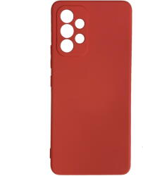 Lemontti Husa Lemontti Husa Silicon Soft Slim Samsung Galaxy A73 5G Santa Red (material mat si fin, captusit cu microfibra) (LEMHSSA735GSR) - pcone