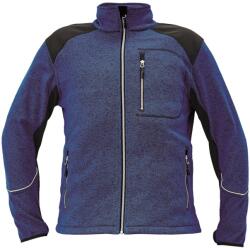 CERVA Férfi cipzáras pulóver BOYER - Sötétkék | 3XL (0301053741006)