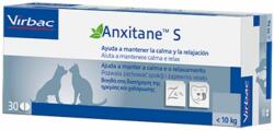 Virbac Anxitane S supliment pentru ameliorarea stresului pentru caini si pisici sub 10 kg, 30 tab