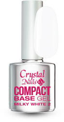 Crystalnails Compact Base gel Milky white 2 - 4ml