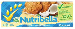Nutribella keksz fruktózzal - kókusz 105g