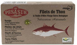 Pesasur tonhal filé bio extraszűz olívaolajban, dobozban 120g