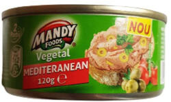 MANDY FOODS növényi pástétom - mediterrán 120g