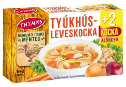 Thymos nátrium glutamát mentes tyúkhús leveskocka (6+2db) 8db