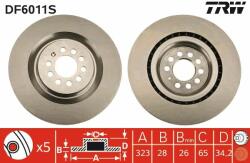 TRW Disc frana TRW SINGLE DF6011S (DF6011S)
